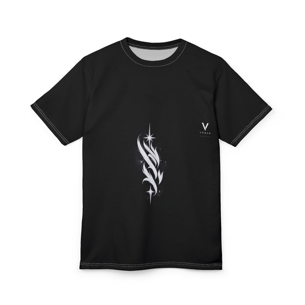 V URBAN The Zen Streetwear (Shadow & Light: Dual Sovereigns) Black Tee~