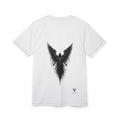 V URBAN: "Ethereal Descent" – Illustrative Heavyweight Tee (Ivory White) Glothic