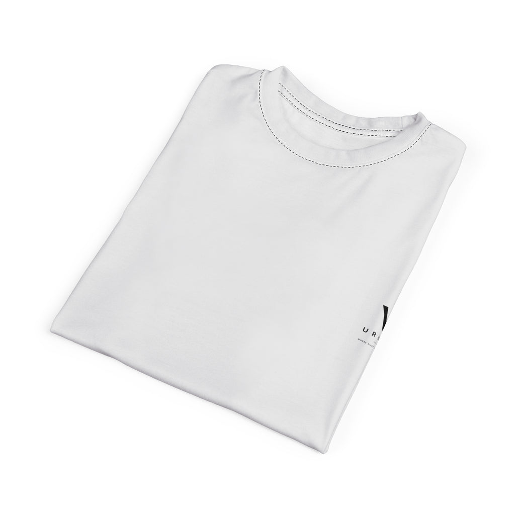 V URBAN: "Ethereal Descent" – Illustrative Heavyweight Tee (Ivory White) Glothic