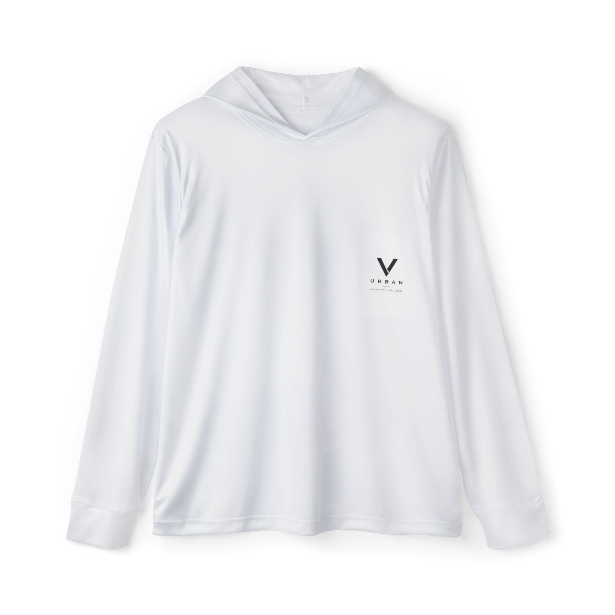 V URBAN: "The Ronin's Path" Japanese Heavyweight Hoodie – Zen White