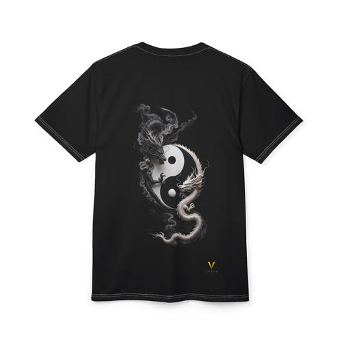 V URBAN The Zen Streetwear (Shadow & Light: Dual Sovereigns) Black Tee~