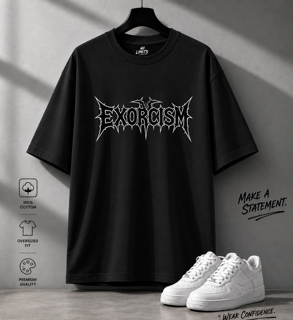 V URBAN | EXORCISM Unisex Oversized Tee~|