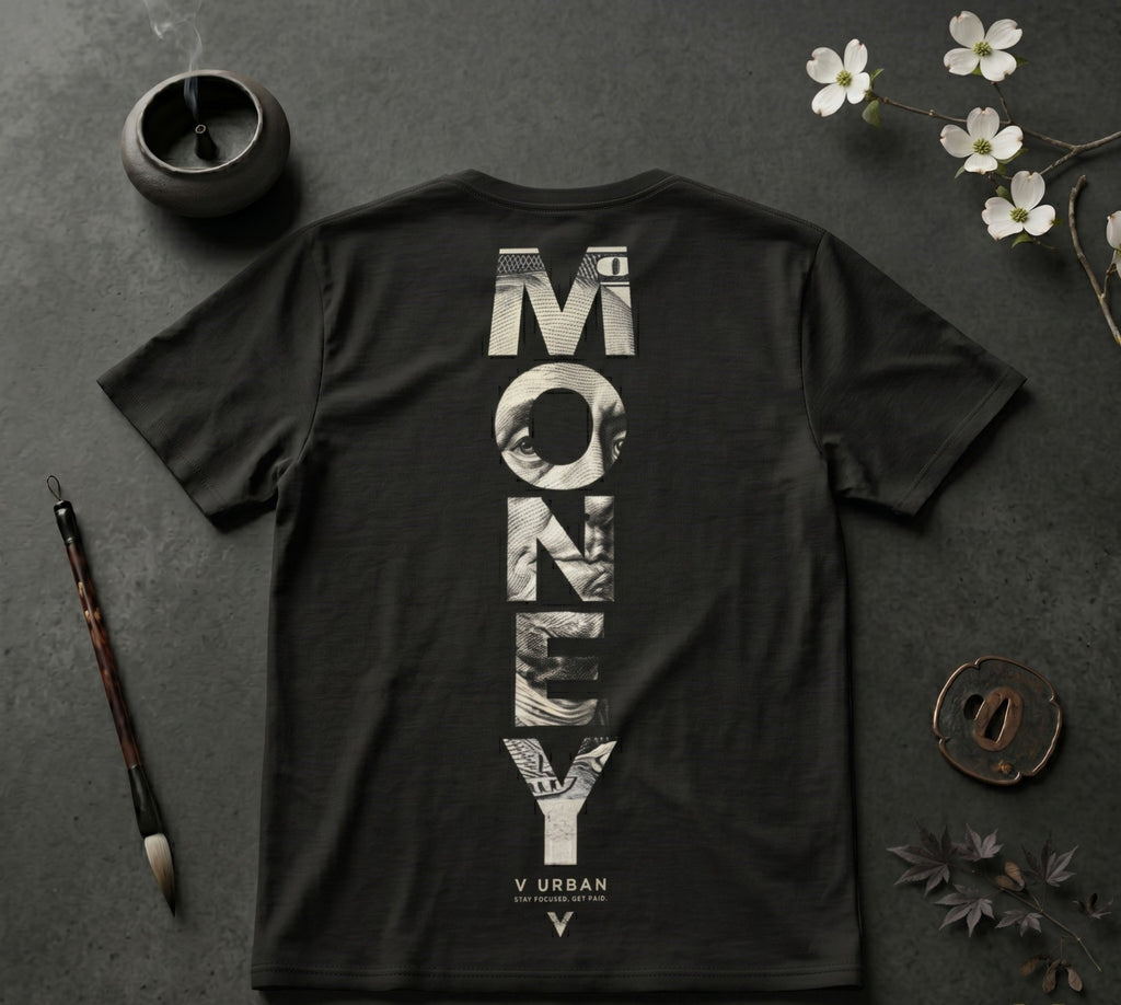 V URBAN – MONEY STACK Tee