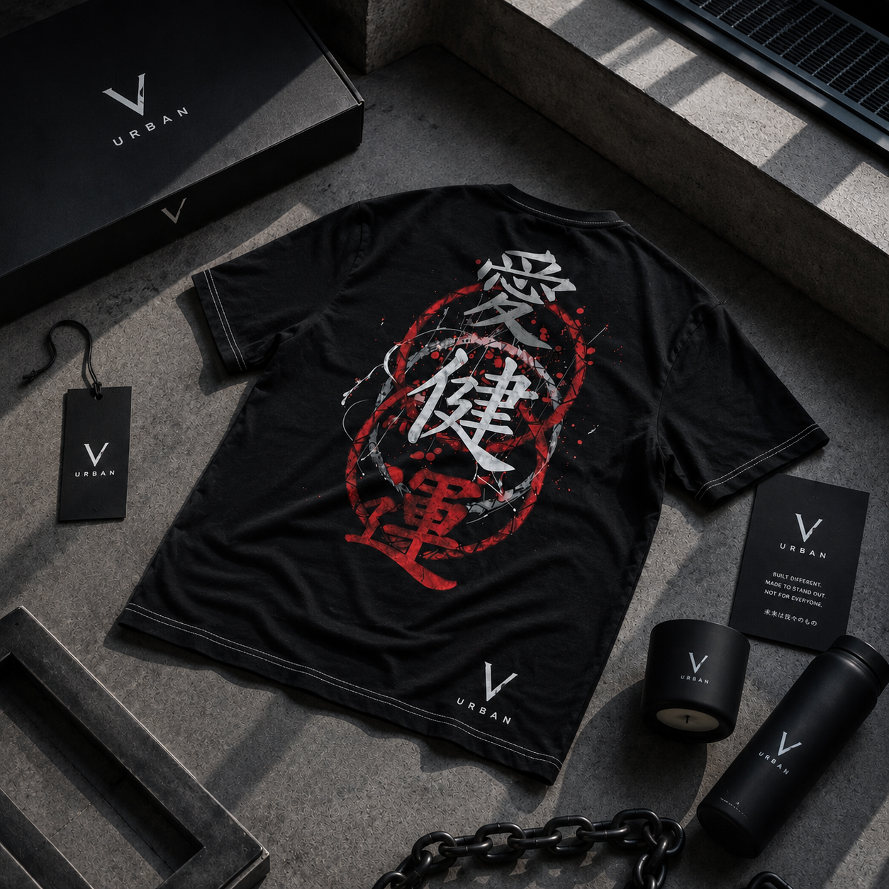 V URBAN: Elements of Fortune Japanese Heavyweight Tee
