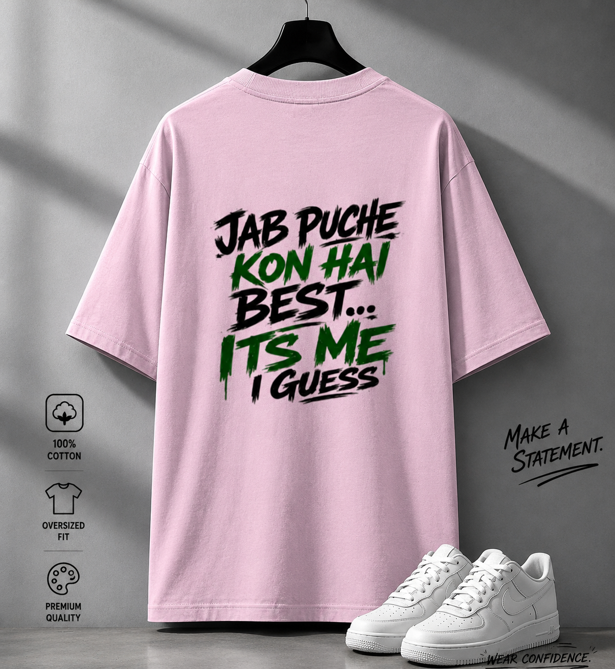 V URBAN | I guess... Oversized tee~|